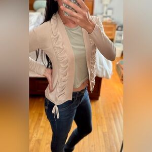 Venue cream cardigan